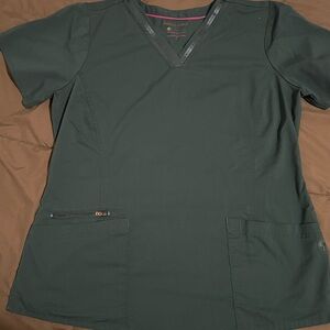 Purple Label Caribbean V-Neck Scrub Top
